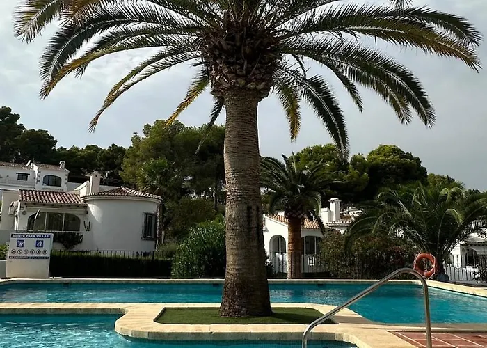 Beautiful House In Moraira With Shared Pool