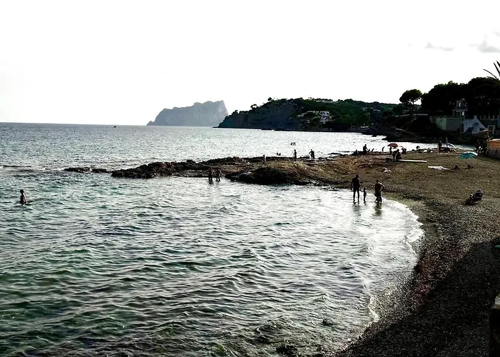 Beautiful House In Moraira With Shared Pool Teulada